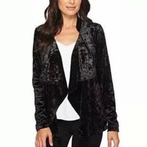 Blank NYC Crushed Velvet Moto Jacket